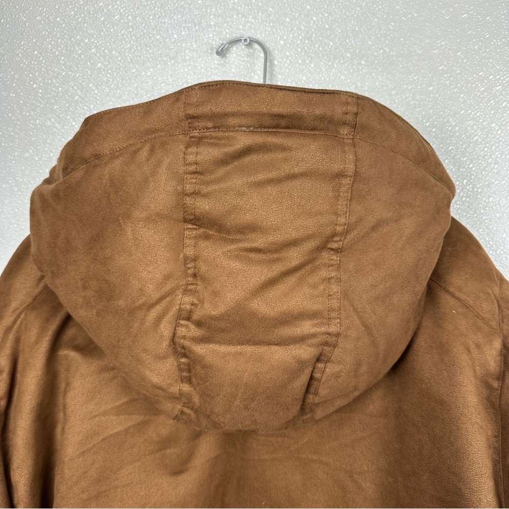Cabela’s Goose Down Long Parka Brown Size 2XL Plus Hooded Winter Coat - Picture 11 of 16
